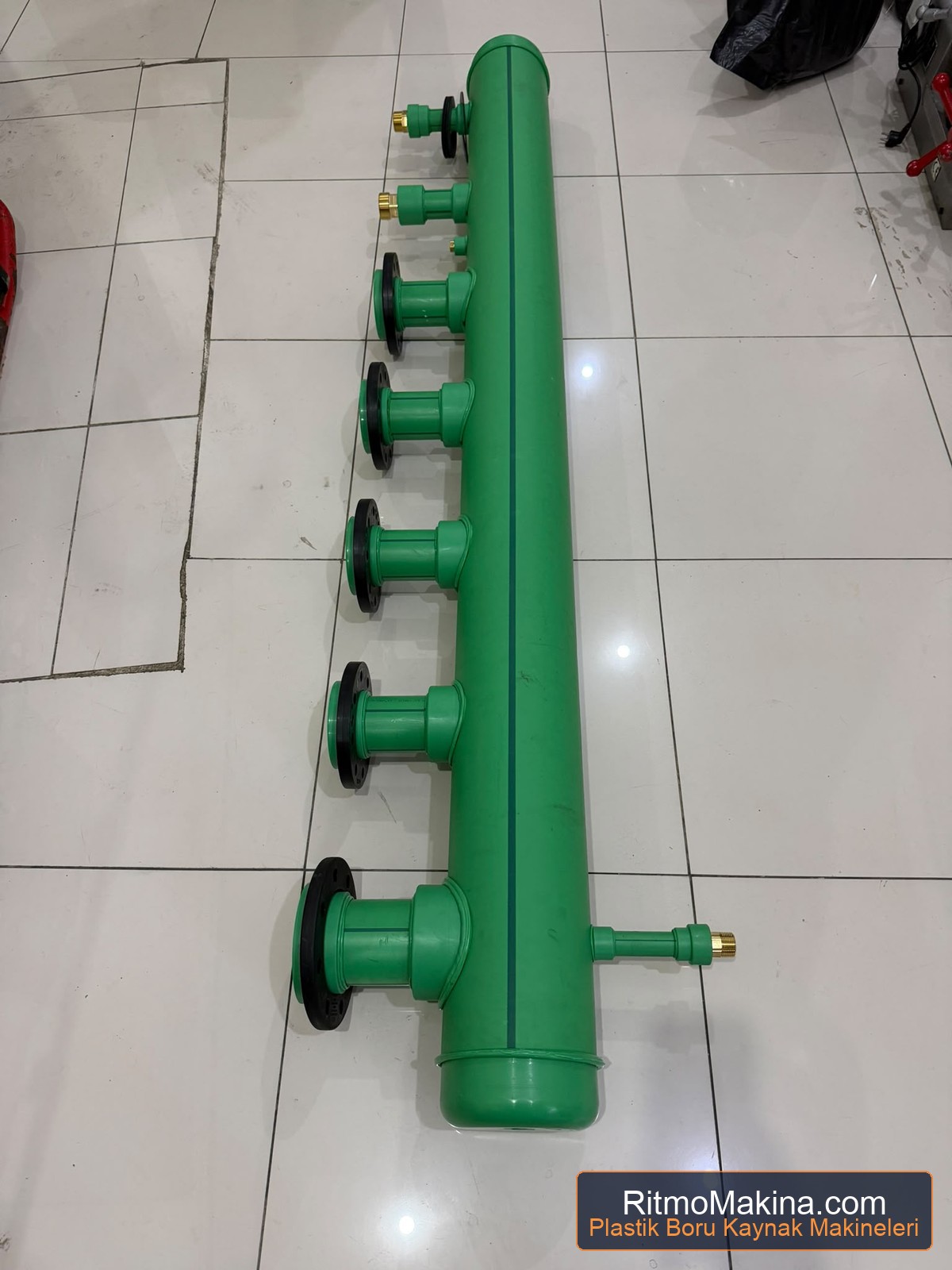 HDPE Boru Alın Kaynak Makinesi Saha Uygulaması
