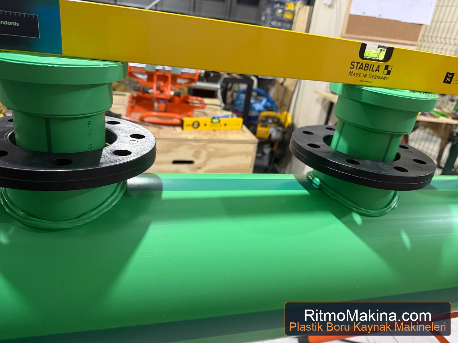 Aquatherm ve PPRC boru alın kaynak makinesi ekipmanı